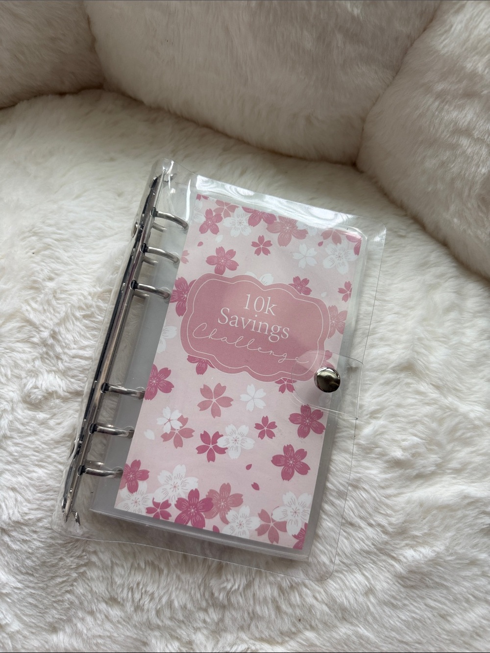 Sakura Print 10k Budget Planner binder pink floral Asian Japanese kawaii cute